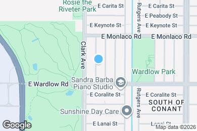 Map image of the property - 3442 N Greenbrier Rd