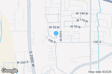 Map image of the property - 52 S 1700 W