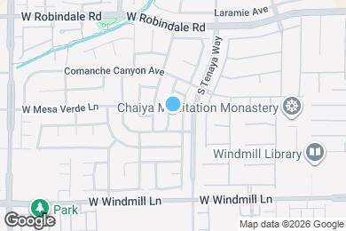 Map image of the property - 7918 Mustang Canyon St