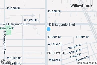 Map image of the property - 2500 N Wilmington Ave