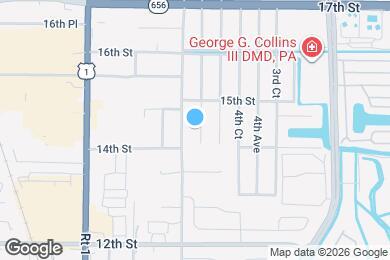 Map image of the property - 1441 5th Ct