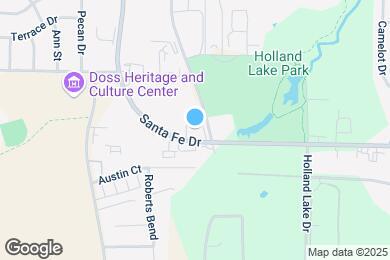 Map image of the property - 1513 Santa Fe Dr