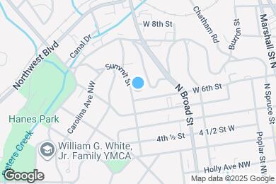 Map image of the property - 855 W 6th St