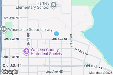 Map image of the property - 615 4th Ave NE
