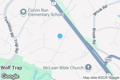 Map image of the property - 1404 Wolftrap Run Rd