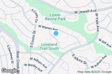 Map image of the property - 13535 W Warren Cir