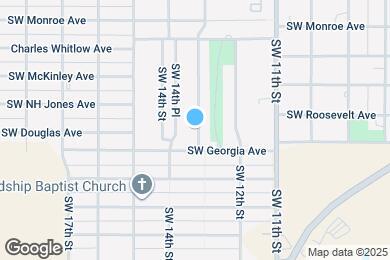 Map image of the property - 1757 SW 13th St