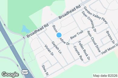 Map image of the property - 120 Bison Meadow Dr