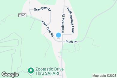Map image of the property - 105 Windstone Dr