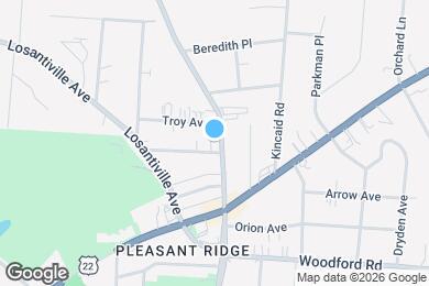 Map image of the property - 6155 Ridge Ave