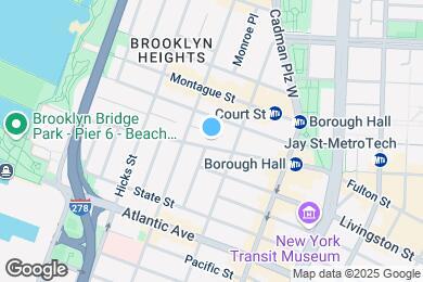 Map image of the property - 141 Joralemon St