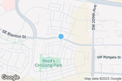 Map image of the property - 8266 SE Blanton St
