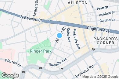 Map image of the property - 44 Allston St