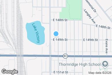 Map image of the property - 14840 Grant St