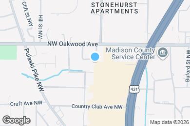 Map image of the property - 1803 Canterbury Cir NW