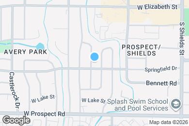 Map image of the property - 1240 Southridge Dr