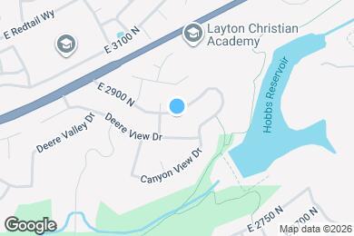 Map image of the property - 2262 E 2900 N