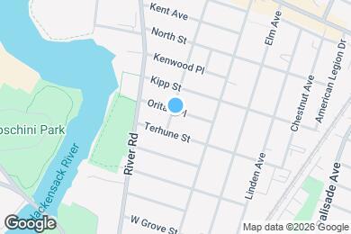 Map image of the property - 544 Oritani Pl