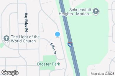 Map image of the property - 1230 S Thompson Dr