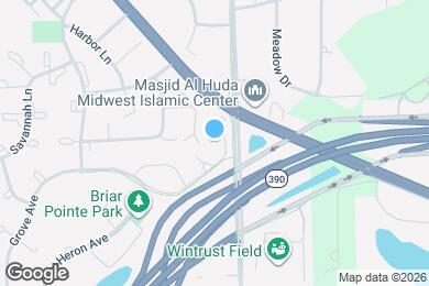 Map image of the property - 1620 Grove Ave