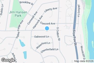 Map image of the property - 565 Franklin Ave