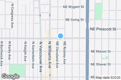 Map image of the property - 66 NE Skidmore St