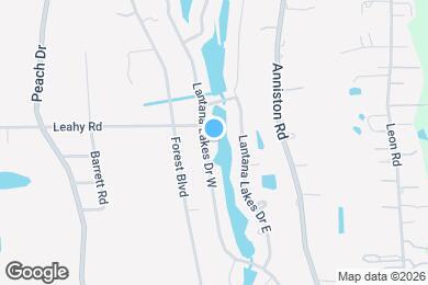 Map image of the property - 2847 Lantana Lakes Dr W
