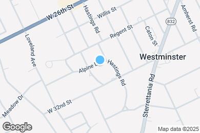 Map image of the property - 3327 Alpine Dr