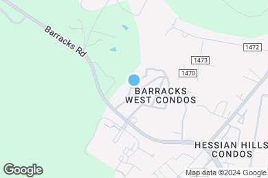 Map image of the property - Barracks West