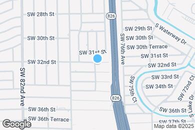 Map image of the property - 7770 SW 32nd St