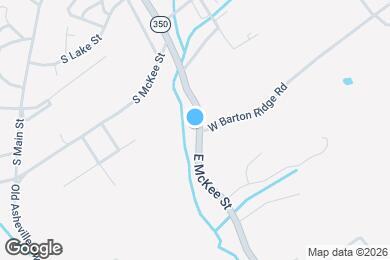 Map image of the property - Creekside Apartments