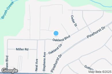 Map image of the property - 149 Oakland Blvd