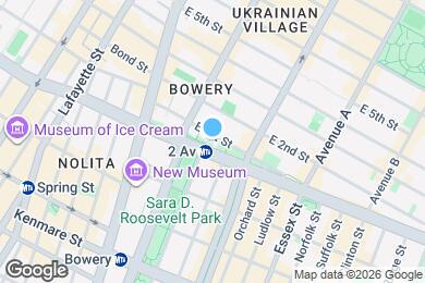 Map image of the property - 47 1/2 1st Street (2nd & 1st Ave), #4F