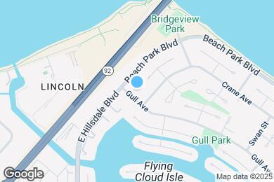 Map image of the property - 1999 Beach Park Blvd