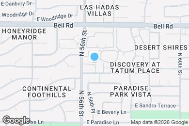 Map image of the property - 5624 E Kelton Ln