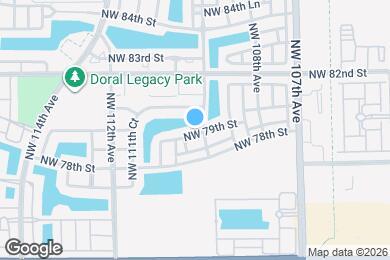 Map image of the property - 10911 NW 79th St