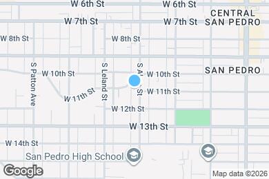 Map image of the property - 1045 S Alma St