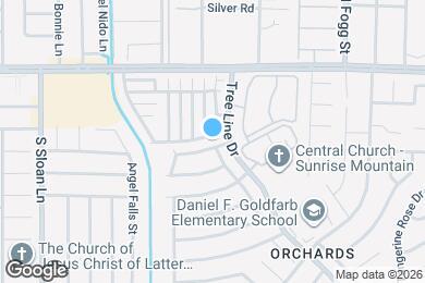 Map image of the property - 6130 Peach Blossom Ln