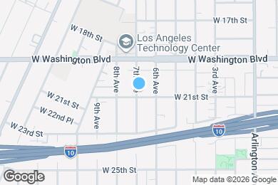 Map image of the property - 2028 7th Ave