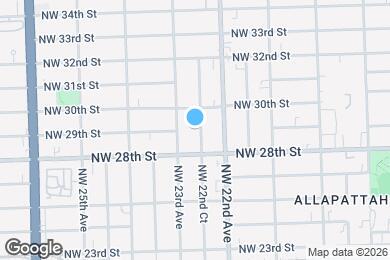 Map image of the property - 2846 NW 22nd Ct