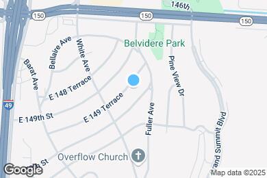 Map image of the property - 6407 E 149 Terrace
