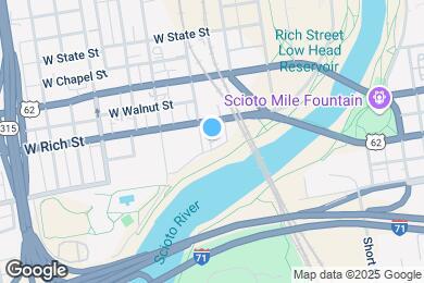 Map image of the property - 401 W Rich St