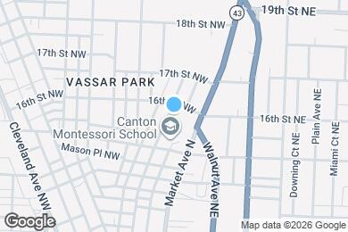 Map image of the property - 1544-1546 Logan Ave NW