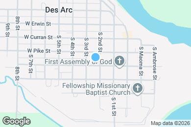 Map image of the property - 206 W Chester St