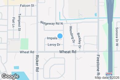 Map image of the property - 7418 Impala Ln