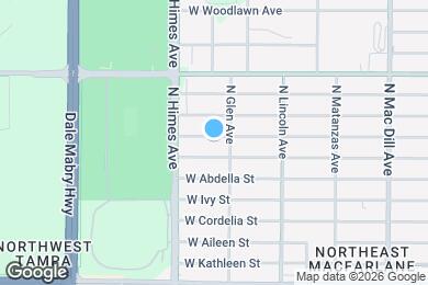 Map image of the property - 3406 W Leroy St