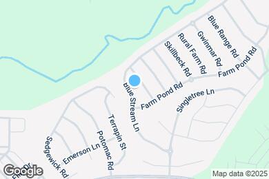 Map image of the property - 2010 Blue Stream Ln