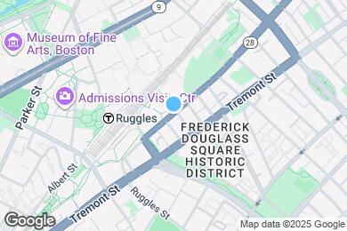 Map image of the property - 768 Columbus Ave