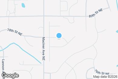 Map image of the property - 12085 78th St NE