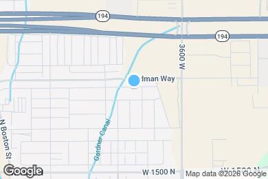 Map image of the property - 3765 W 1850 N